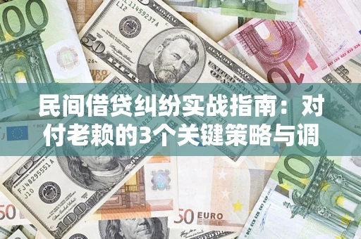 北京民间借贷纠纷实战指南：对付老赖的3个关键策略与调解盲区解析